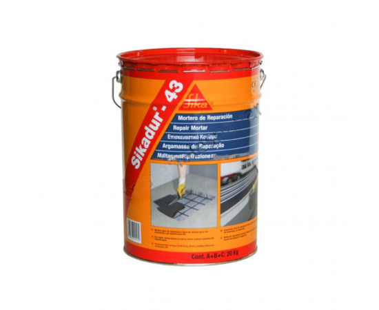Sikadur - 43 - Üç Bileşenli Epoksi Reçine Tamir Harcı