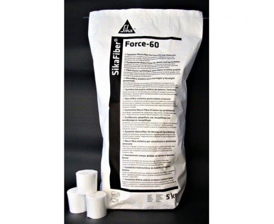SikaFiber Force - 60 Makro Sentetik Fiber