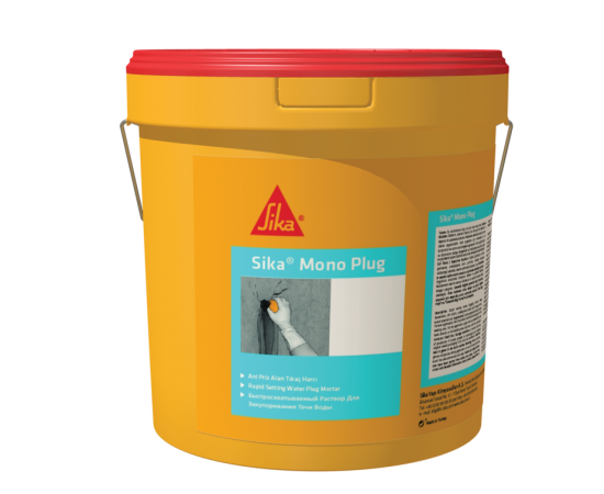 Sika MonoPlug - Çimento esaslı hızlı priz alan tıkaç harcı