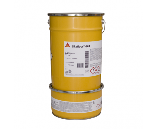 Sikafloor-169-İki Bileşenli Şeffaf Epoksi 10 Kg/Set