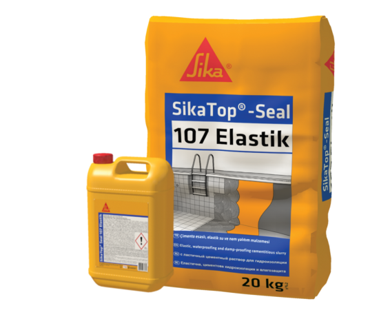 SikaTop - Seal 107 Elastik - Çimento Esaslı Su Yalıtım Malzemesi