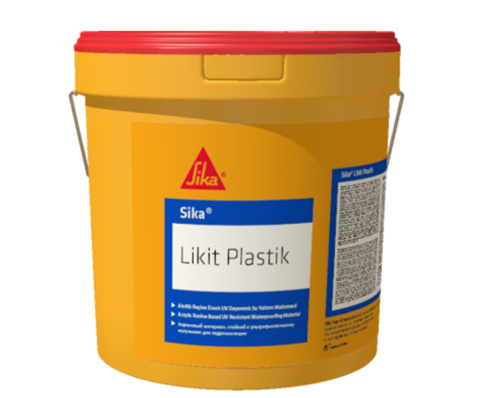Sika Likit Plastik - Elastik Su Yalıtım Malzemesi