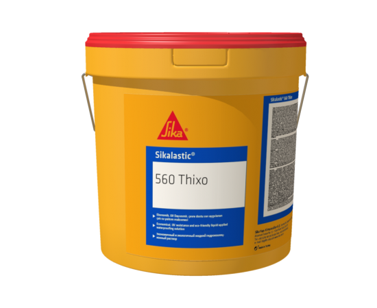 Sikalastic-560 Thixo-Ekonomik Ve Çevreyle Dost, Likit Çatı Su Yalıtım Membranı